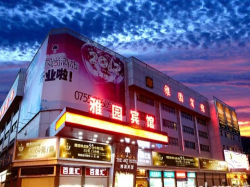 Shenzhen Luohu Art Hotel, Dongmen Shopping Center Eksteriør bilde